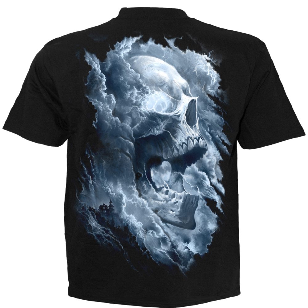 Spiral - Grave Skies Heren Tshirt - Zwart